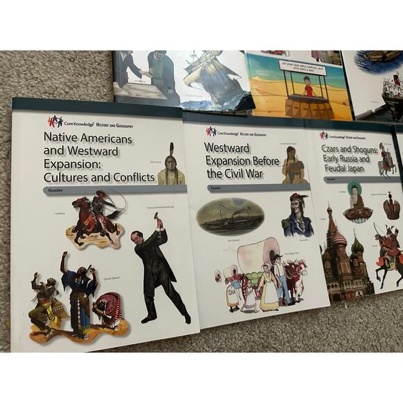 Core Knowledge grade 5 set/9 history & geography readers textbooks homeschool - Picture 2 of 5